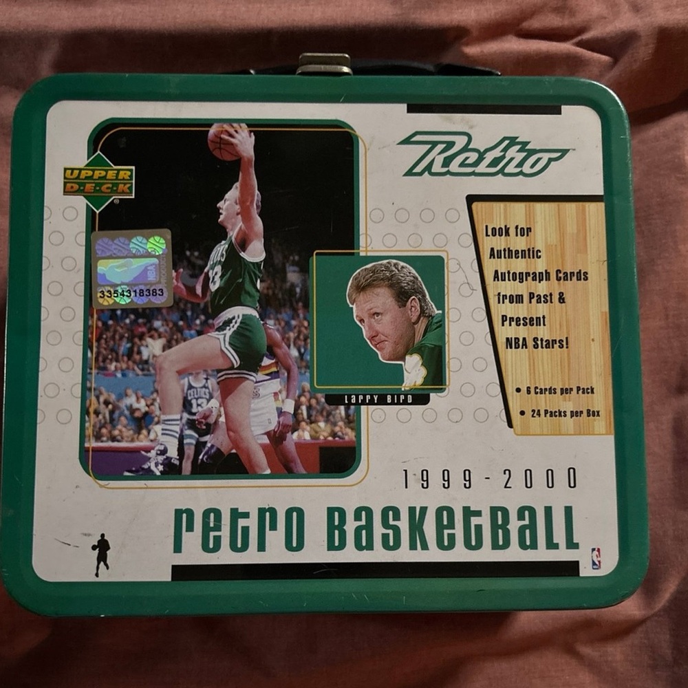 Retro Basketball Lunch Box